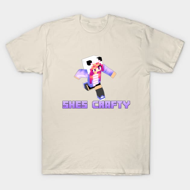 She's Crafty T-Shirt by EightiezJunkie